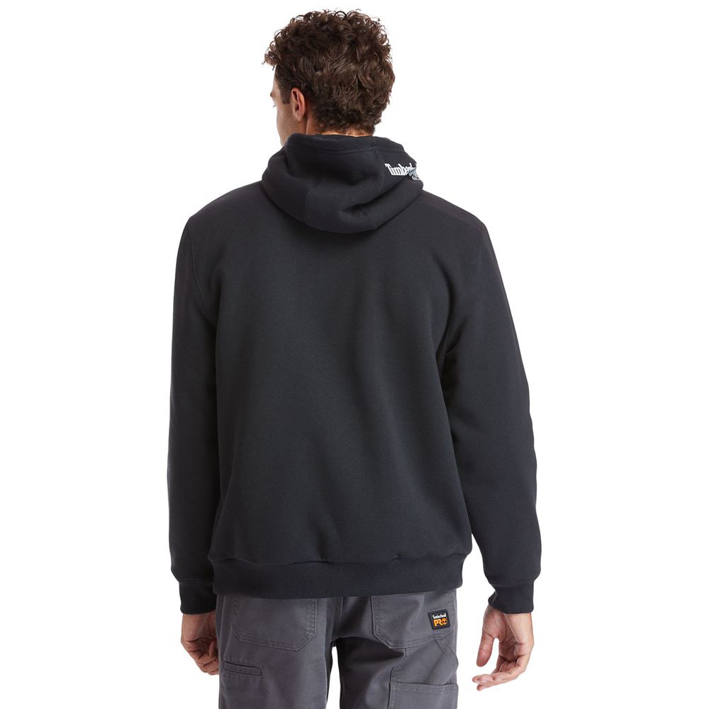 Hanorac Timberland Barbati Negrii - Pro® Double-Duty Heavyweight Hoodie - Romania - CXGQRH025